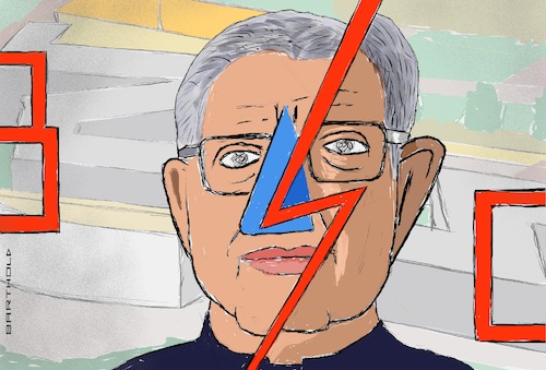 Cartoon: Libeskind 80 Jahre (medium) by Barthold tagged geburtstag,80,achtzig,jahre,amerikanischer,architekt,daniel,libeskind,dekonstruktivist,abweichungen,lot,rechter,winkel,liebt,dreiecke,glas,provokation,anregungen,denkanstöße,anwendung,stil,portrait,cartoon,karikatur,barthold,geburtstag,80,achtzig,jahre,amerikanischer,architekt,daniel,libeskind,dekonstruktivist,abweichungen,lot,rechter,winkel,liebt,dreiecke,glas,provokation,anregungen,denkanstöße,anwendung,stil,portrait,cartoon,karikatur,barthold