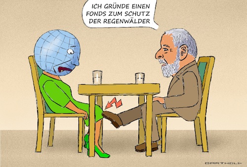 Öl-Förd.proj. vor Amaz. Delta