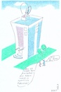 Cartoon: sportlich Fahrstuhl fahren (small) by Barthold tagged fahrstuhl,aufzug,sportlich,sport,looping,akrobatik,kollegen,austausch,bürohochhaus,fahrstuhlhäuschen,fahrstuhlhaus