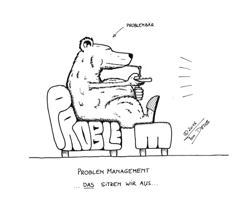 Cartoon: Problem Management (medium) by tomdoodle tagged business,process,problem,management,it
