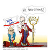 Cartoon: Soltz and Biden (small) by vasilis dagres tagged international,germany,america,energy