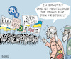 Cartoon: Demo für den Frieden (small) by bSt67 tagged krieg,ukraine,frieden,börse,aufrüstung,waffenlieferungen,grüne,cdu,demonstranten,früher,heute,rüstungskonzerne,alte,sponti
