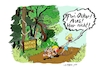 Cartoon: Rettet den Wald (small) by Jens Natter tagged wald,wälder,schützen,natur,naturschutz,hunde,hundehalter,heckenschere,paar,gag,cartoon,witz,comic