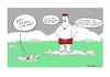 Cartoon: Schwimmkurs Eisbären (small) by Jens Natter tagged arktis,eisbären,klimawandel,schmelzen,polkappen,überschwemmung,gang,zeichnung,cartoon,comic,witz