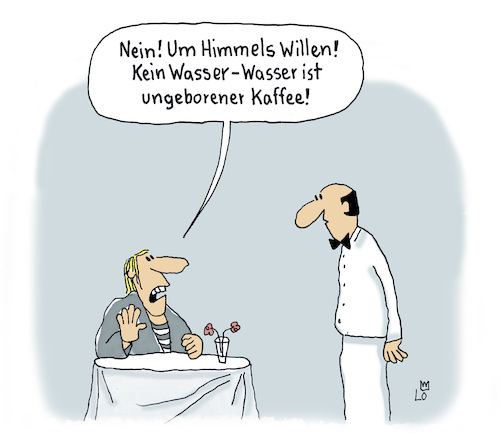 Der Kaffeegenießer