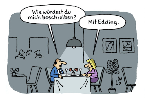 Cartoon: Frühlingsgefühle (medium) by Lo Graf von Blickensdorf tagged date,frühlingsgefühle,paar,beziehung,restaurant,frühling,flirt,liebe,lo,karikatur,graf,mann,frau,verliebt,dating,tinder,date,frühlingsgefühle,paar,beziehung,restaurant,frühling,flirt,liebe,lo,karikatur,graf,mann,frau,verliebt,dating,tinder