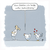 Cartoon: Ein Huhn beim Arzt... (small) by Lo Graf von Blickensdorf tagged huhn,arzt,hahn,urologe,harndrang,doktor