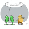 Cartoon: Innere Stärke (small) by Lo Graf von Blickensdorf tagged gurken,kartoffeln,bewunderung,innere,stärke,karikatur,lo,graf,cartoon,gemüse,anhimmeln,speisestärke,neid