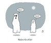 Cartoon: Nebenbuhler (small) by Lo Graf von Blickensdorf tagged gespenster,geister,gruselig,buh,nebenbuhler,wortspiel,erschrecken,karikatur,lo,graf,horror,fkk,geisterbahn,ghosting