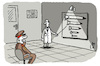Cartoon: sin palabras (small) by Lo Graf von Blickensdorf tagged sin,palabras,guerra,cohete,general,militar,oftalmologo,ver,prueba,lentes,optico,de,ucrania,armas