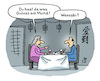 Cartoon: Sushi essen (small) by Lo Graf von Blickensdorf tagged japanisch,sushi,essen,mann,frau,wortspiel,was,hab,ich,wassabi,wasabi,rhizome,karikatur,lo,graf,cartoon,grünes