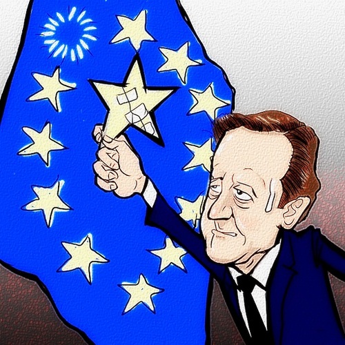 Cartoon: EU (medium) by takeshioekaki tagged eu