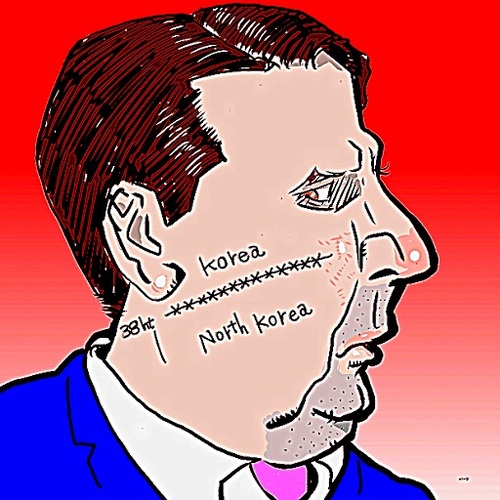 Cartoon: Mark Lippert (medium) by takeshioekaki tagged mark,lippert