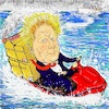 Cartoon: Boris Johnson (small) by takeshioekaki tagged johnson
