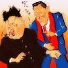 Cartoon: Dispute (small) by takeshioekaki tagged inoki