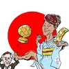 Cartoon: sawa (small) by takeshioekaki tagged football