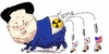 Cartoon: target (small) by takeshioekaki tagged dprk