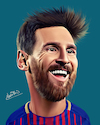 Cartoon: lionel messi (small) by Ahmed Mostafa tagged lionel messi