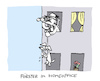 Cartoon: Heimwald (small) by Bregenwurst tagged coronavirus,homeoffice,förster,isolation,dackel
