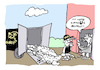 Cartoon: Krok (small) by Bregenwurst tagged krokus,krokos,krokodil,fleurop