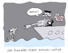Cartoon: Mariniert (small) by Bregenwurst tagged fischerei,streit,frankreich,großbritannien,marine