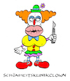 Cartoon: Schön (small) by Bregenwurst tagged schönheitschirurgie,clown,krankenhaus,klinik,op