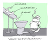 Cartoon: Vurst (small) by Bregenwurst tagged veggie,wurst,vegan,fleischlos,kunstherz,silikonbrüste,glasauge