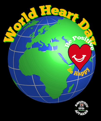 Cartoon: World Heart Day (medium) by APPARAO ANUPOJU tagged heart,care