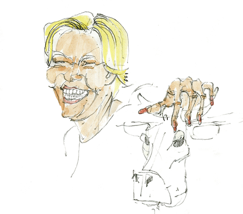 Cartoon: Klöckner Julia (medium) by herranderl tagged klöckner,bauern,aufstand