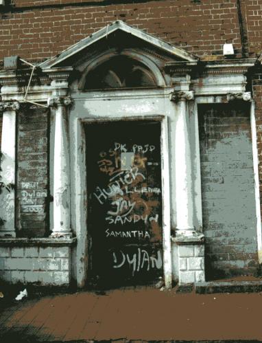 Cartoon: Doors of Dublin (medium) by Wessine tagged spuren,verfall,schönheit,türen