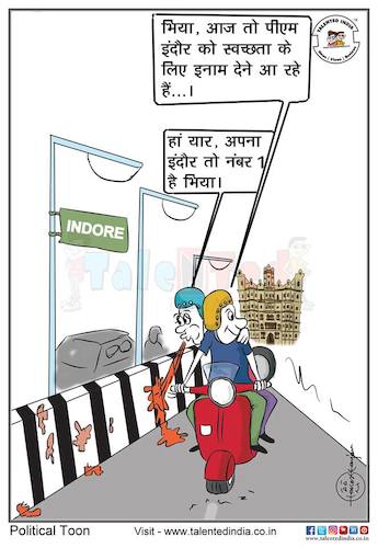 Cartoon: 23 June 2018 (medium) by Cartoonist Rakesh Ranjan tagged cartoonist
