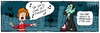 Cartoon: The Sun will Come Out (small) by Goodwyn tagged little,orphan,annie,dracula,vampire,castle,cat,bat