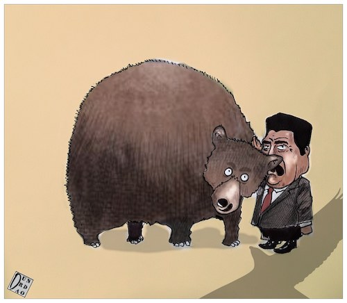 Cartoon: Venezuela (medium) by Christi tagged maduro,venezuela