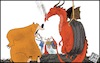 Cartoon: Cinarussia (small) by Christi tagged pechino,mosca,cina,russia,onu,nato