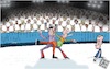 Cartoon: Patto olimpionico (small) by Christi tagged putin,xi,olimpiadi,biden,russia,cina