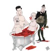 Cartoon: Putins friends (small) by Christi tagged putin,cina,ceceni,bielorussia,ucraina