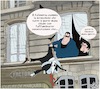 Cartoon: Spionaggio (small) by Christi tagged fsb,kgb,ambasciata,berlino,russia,spionaggio