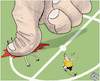 Cartoon: Superlega (small) by Christi tagged superlega,calcio,uefa,fifa,mondocalcio