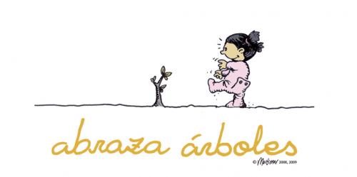 Cartoon: abraza arboles 0 (medium) by mortimer tagged mortimer,mortimeriadas,cartoon