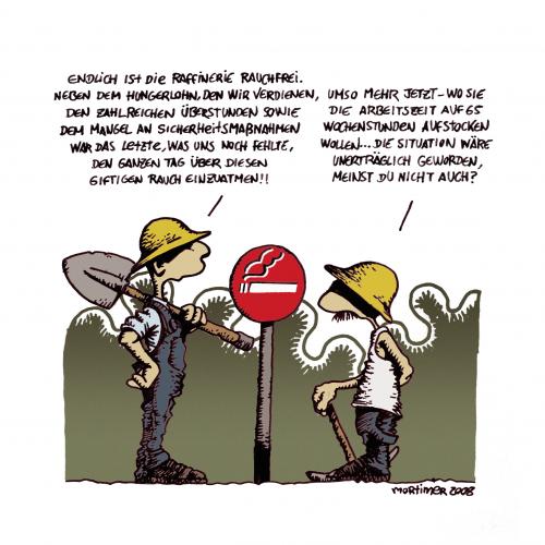 Cartoon: Eine wundervolle Welt (medium) by mortimer tagged mortimer,mortimeriadas,cartoon
