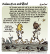 Cartoon: Adam Eve and God 39 (small) by mortimer tagged mortimer mortimeriadas cartoon comic biblical adam eve god snake paradise bible