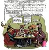 Cartoon: Norman y Barry (small) by mortimer tagged mortimer,mortimeriadas,cartoon,norman,barry
