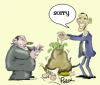 Cartoon: usd (small) by komikportre tagged barack obama cartoon comics portrait