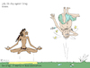 Cartoon: Positive things of drug. (small) by Nasif Ahmed tagged drug,abuse,yoga,meditation,hangover
