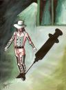 Cartoon: Michael Jackson (small) by menekse cam tagged michael,jackson,die,pills,syringe