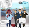 Cartoon: Chinas Win Win Politics (small) by Dedoshucos tagged china,debttrap,ccp,usa,africa,corruption,xi,jinping,trump