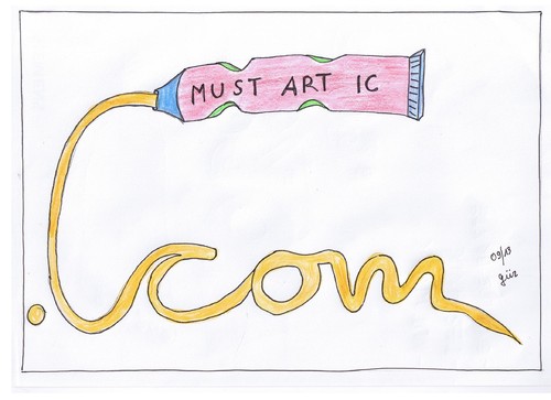 Cartoon: mustard techno com (medium) by skätch-up tagged computer,techno,switch,bridge,router,it