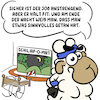 Cartoon: Schlaf-O-Mat (small) by Sven Raschke tagged schafe,tiere,schlafen,bett,job,beruf,arbeit,sport