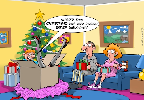 Cartoon: Weihnachtsgeschenk (medium) by Joshua Aaron tagged wunschzettel,hooker,nutte,weihnachten,xmas,santa,geschenke,wunschzettel,hooker,nutte,weihnachten,xmas,santa,geschenke