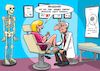 Cartoon: Angina (small) by Chris Berger tagged arztbesuch,taub,vagina,angina,doktor,arzt